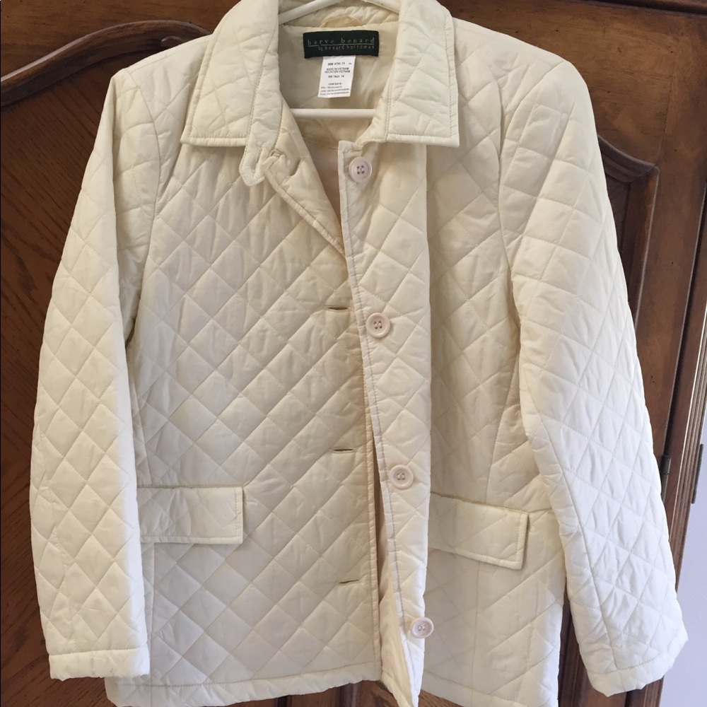 White puffy coat